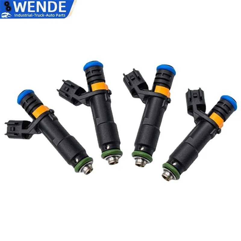 4 PCS  Fuel Injector Dodge Dart Je-ep Cherokee Renegade OEM 04593986AB  04593986AB 4593986AB 04593986AA