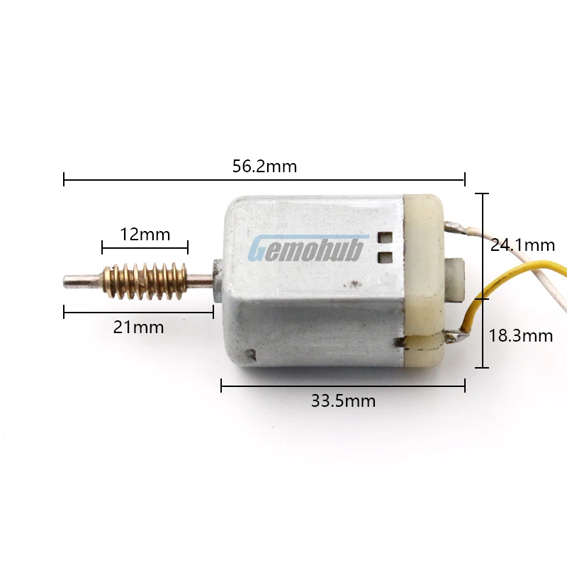 For BMW X3 E83 7 series E65 E66 SIDE WING MIRROR FOLDING MOTOR 12V 0.049A 16159 RPM akcesoria samochodowe dropshipping tools