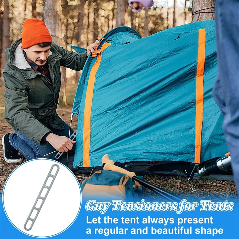 

ABLJ Guy , Rubber Camping Gear For Awnings, 25 Pack Ladders Rubber Tensioner,Tent Accessories