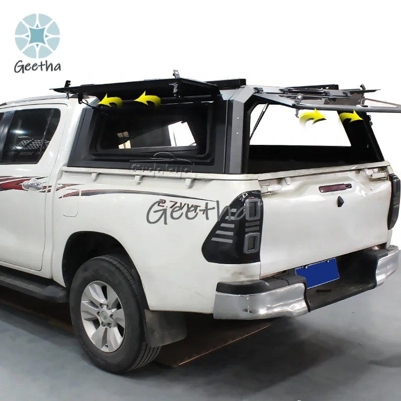 

For Pickup Steel Dual Cab 4x4 Offroad Camper Hardtop Canopy for Lc79 Amarok Canopy Toyota Hilux Changan Hunter