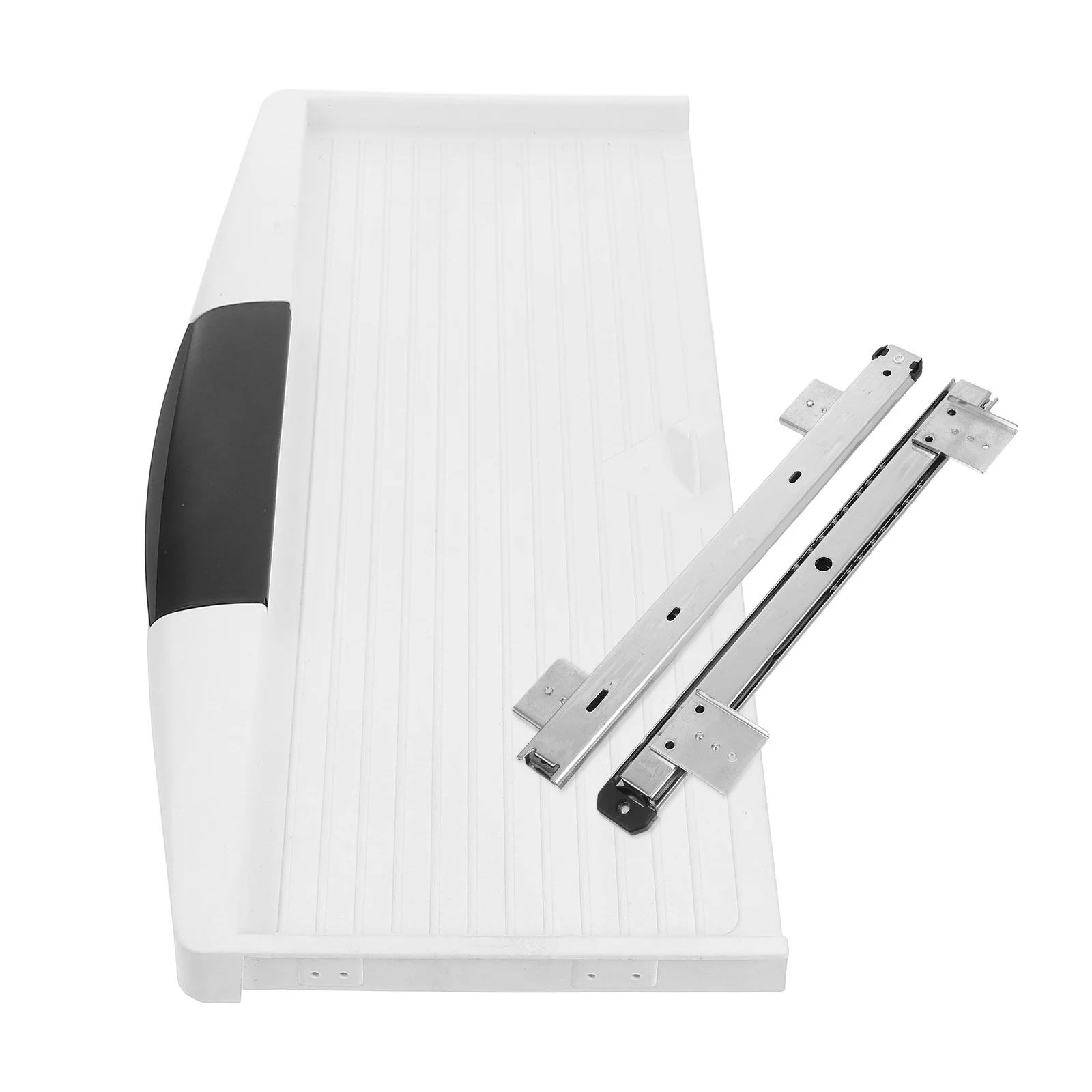 Computer Keyboard Stand Thickened Adjustable Keyboard Tray Heavy Duty Slide Rail Sliding Drawer Extender Office Home Pull Out