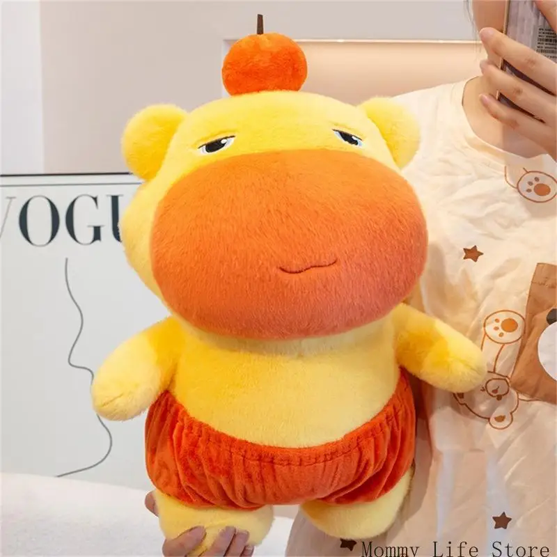 Anime Capybara Plush Toy com design expressivo charme pendurado animal pelúcia para mochilas Keyrings Gifting Supply
