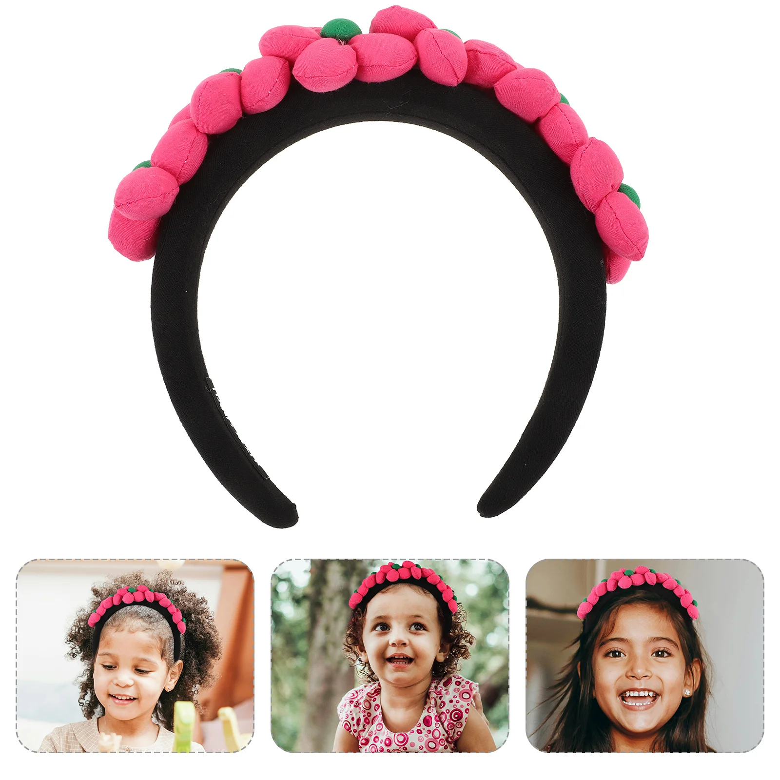 

Head Bands for Hair Flower Headband Accessory Headbands Accessories Valentine's Day Teen Decorative