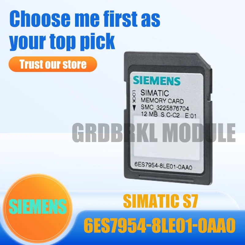 

New Original SIEMENS 6ES7954-8LE01-0AA0 S7 Memory Cards