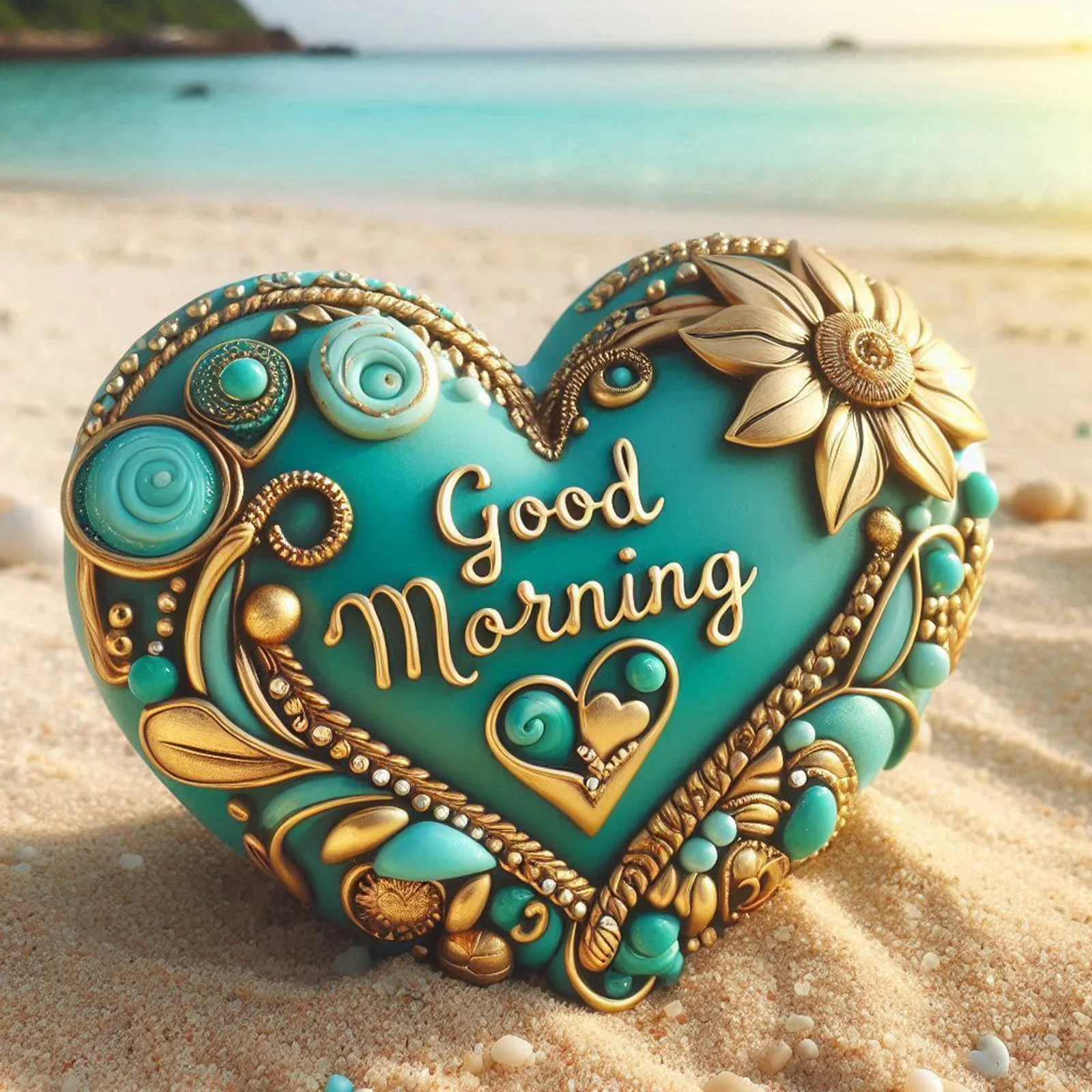 

5D sand beach Diamond Painting Kit – Easy DIY Round Gem Art, Engaging Craft, 40 * 40cm/15.75 * 15.75in Home Decor