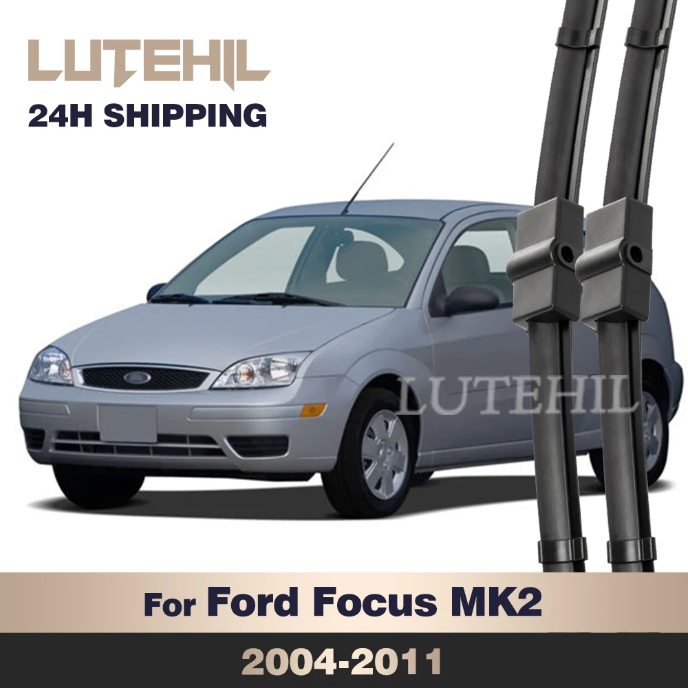 

For Ford Focus 2 2004-2011 2005 2006 2007 2008 2009 2010 Wiper Front Wiper Blades Windshield Windscreen Window Brush 26"+17"