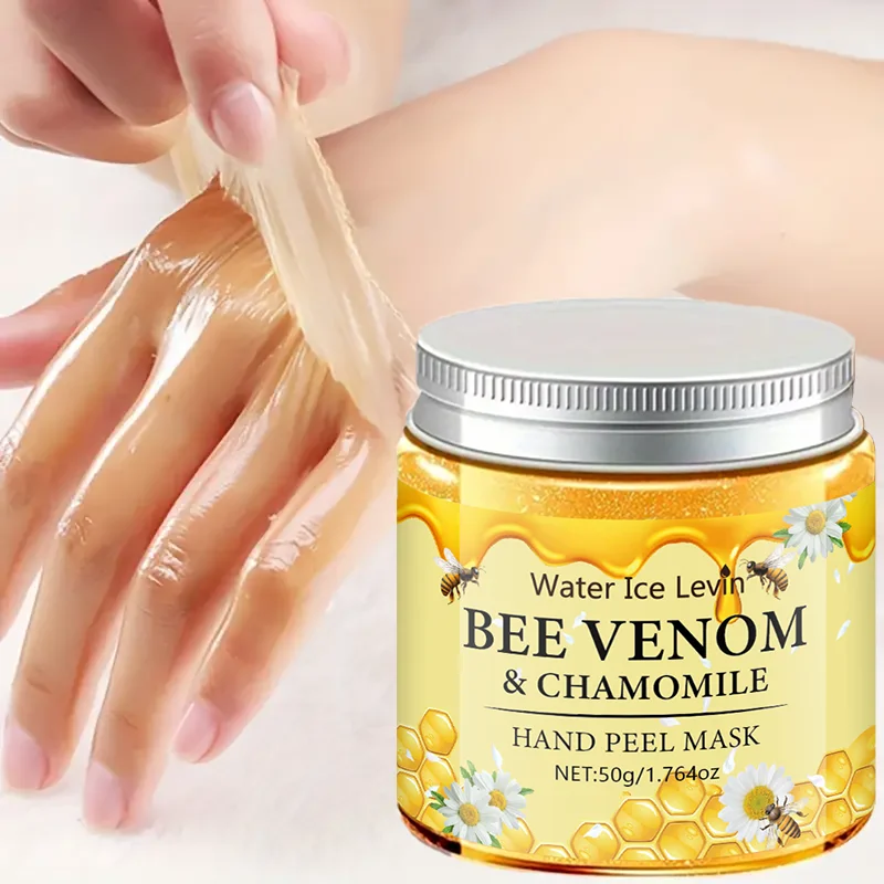 Bee Venom Chamomile Moisturizing Exfoliating Hand Wax Mask Moisturizing Exfoliating Nourishing Skin Care