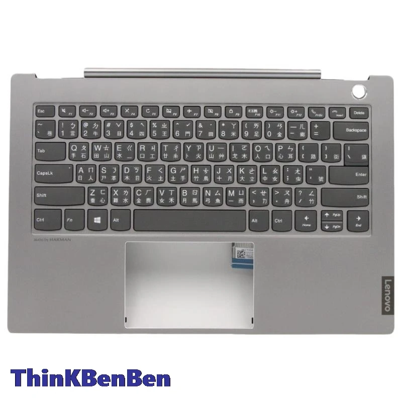 

TW Traditional Mineral Gray Keyboard Upper Case Palmrest Shell Cover For Lenovo ThinkBook 14s IWL 5CB0U43139