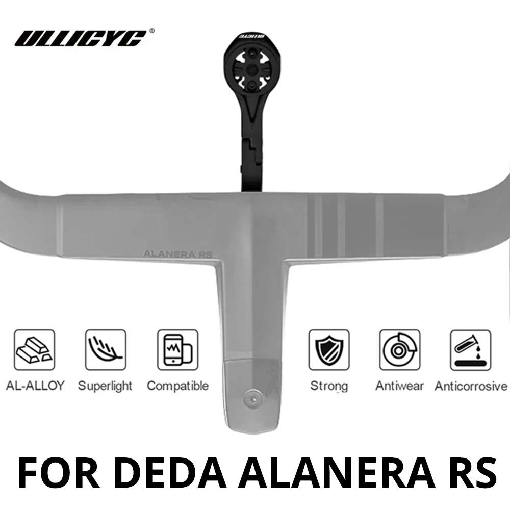 

Ullicyc For DEDA ALANERA RS Cockpits Computer Mount Speedometer Brack Gopro/Garmin/Bryton/Wahoo GPS Mount Aluminum Alloy