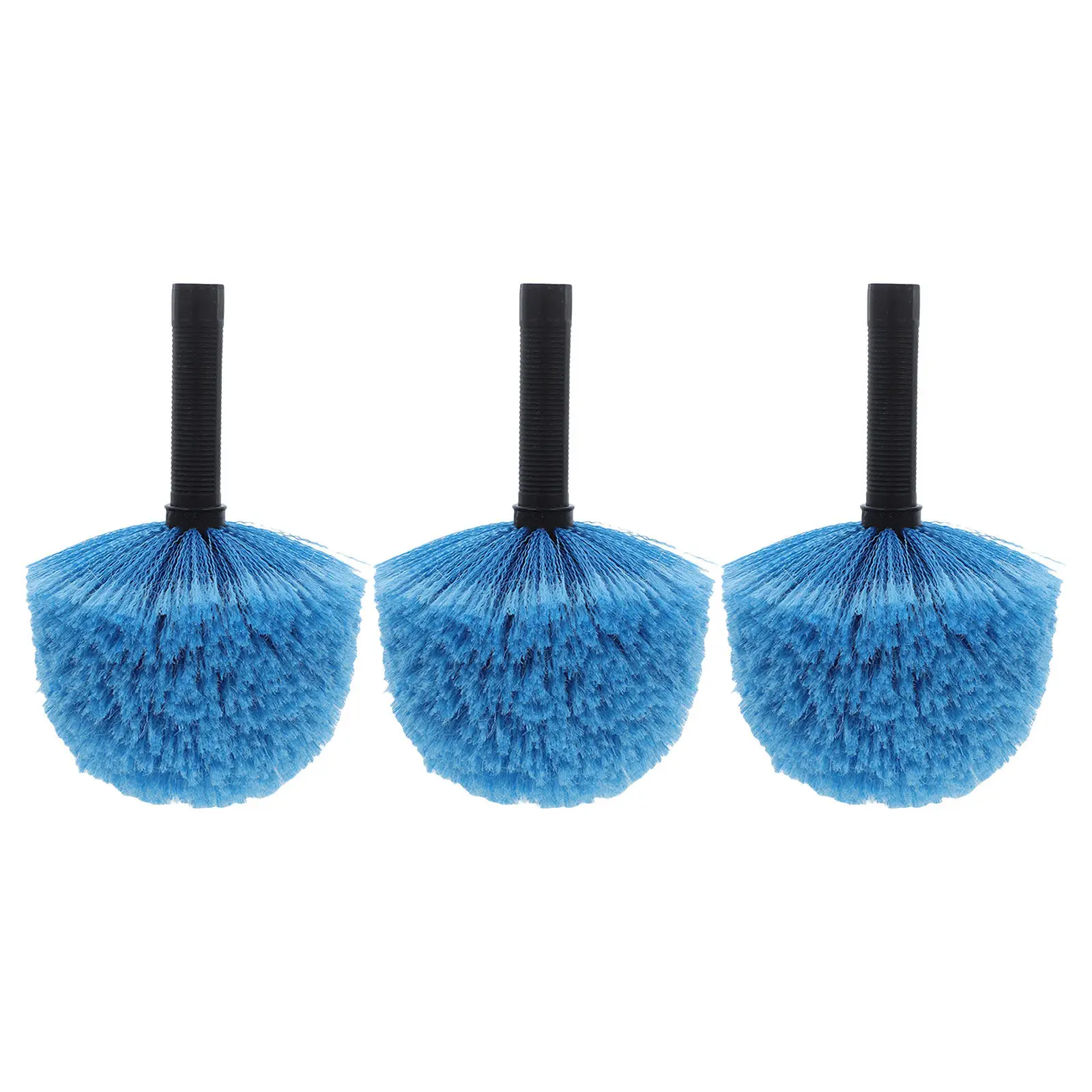 3pcs Spider Web Duster Brush Head 25Mm Threaded Connection For Walls Ceilings Roofs Cobweb Removal Outdoor Indoor Cleaning Tools