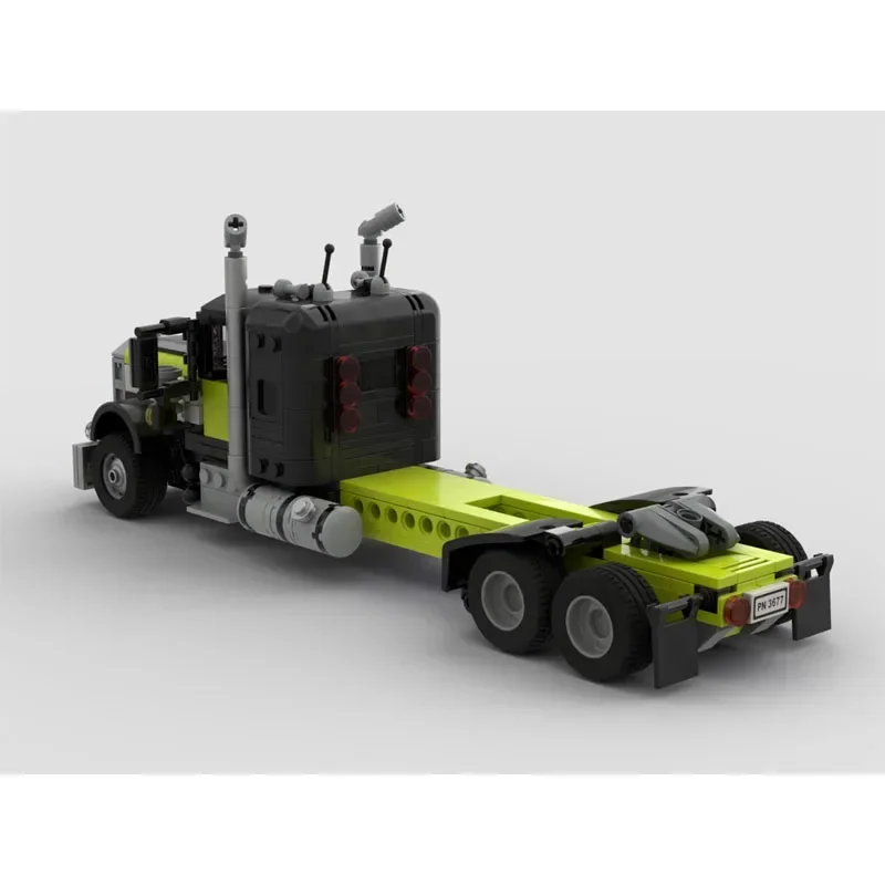 MOC-191536 Small Transport Truck Building Blocks Model 567 PartsMOC Creative Boys Kids Birthday Building Blocks Toy Gifts