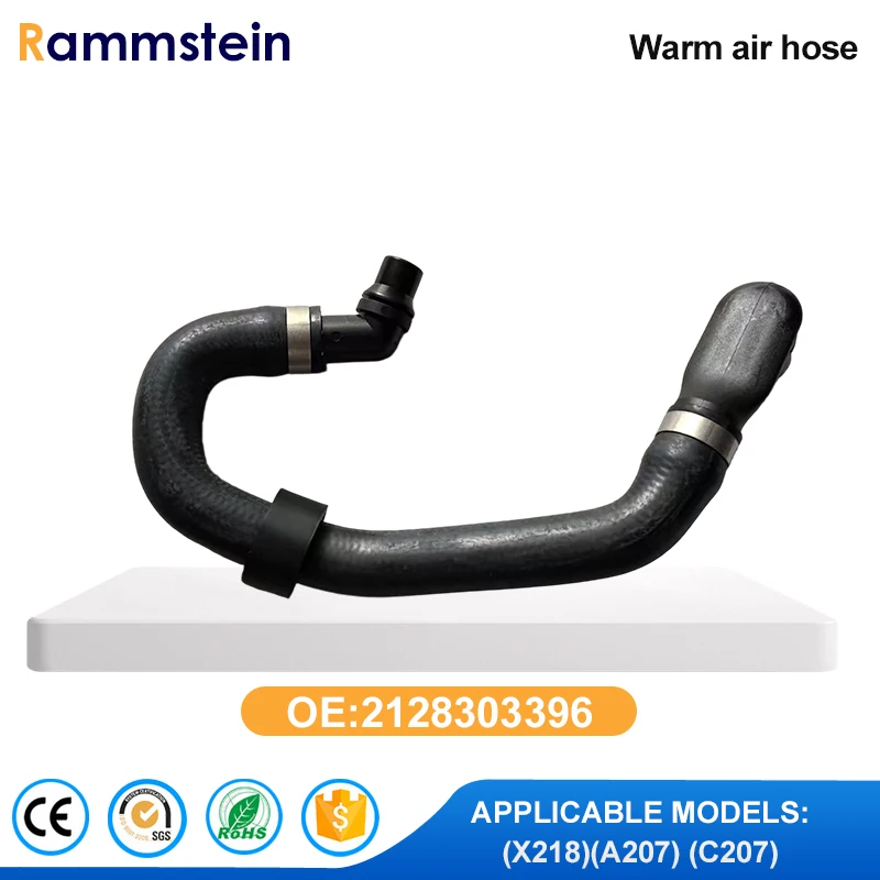 

2128303396 Cooling Hose Rubber Radiator Coolant Pipe for E300 E350 C300 C350 CLS300 CLS350 Enhancing Engine Performan