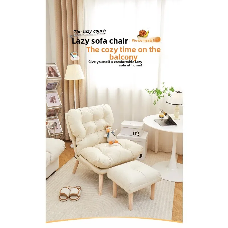 

Multi Position Reclining Lazy Sofa Chair for Living Room Bedroom Balcony Home Office Lounge Chair