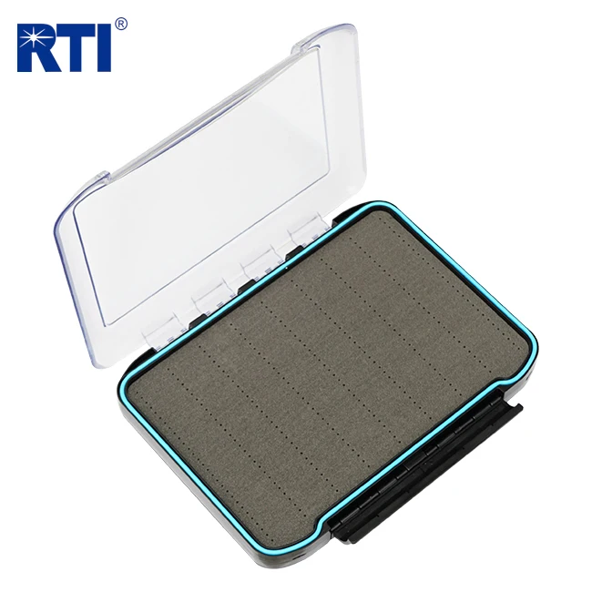 Wholesale Light Weight Rigid ABS Plastic Double-Sided Fishing Lure Box for Lake Stream & River Use