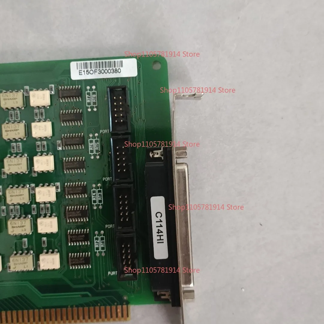 For MOXA C114 HI ISA Bus 4 Port Serial Communication Acquisition Card
