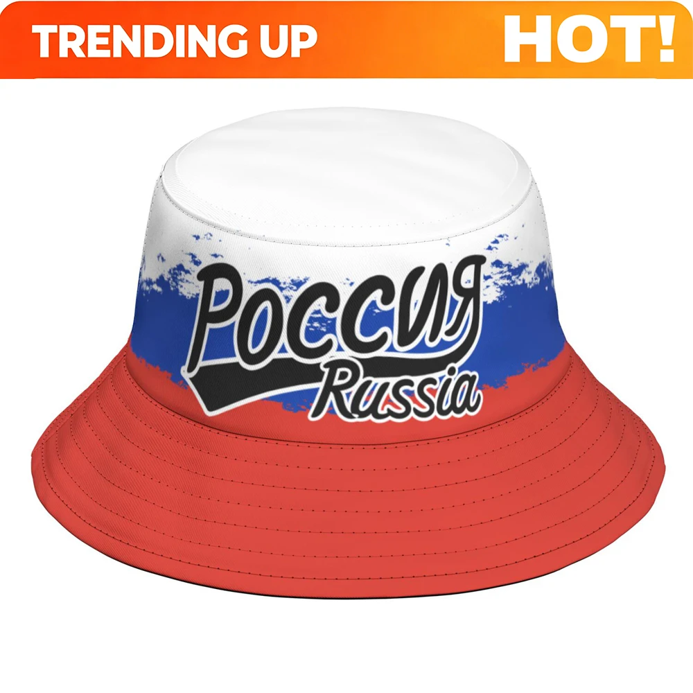 Russia Free Custom Made Name Number Print Photo Rus Socialist Bucket Cap Flag Russian Cccp Ussr Rossiyskaya Fisherman Hat