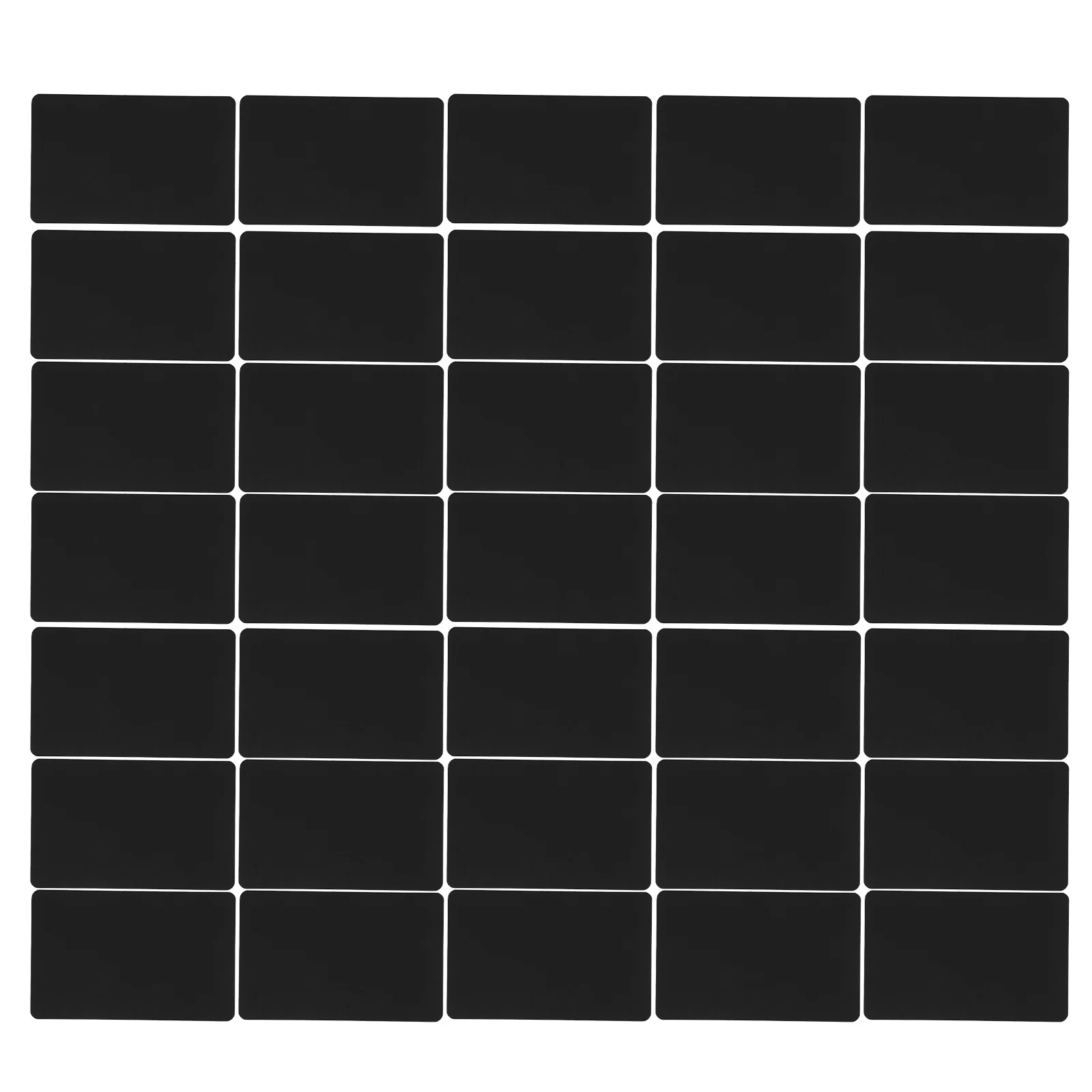 100 قطعة بطاقات المفردات الفارغة البطاقات التعليمية البطاقات السوداء لدراسة بطاقات مؤشر التهجئة ممارسة الخط دعوة ذاتية الصنع #3