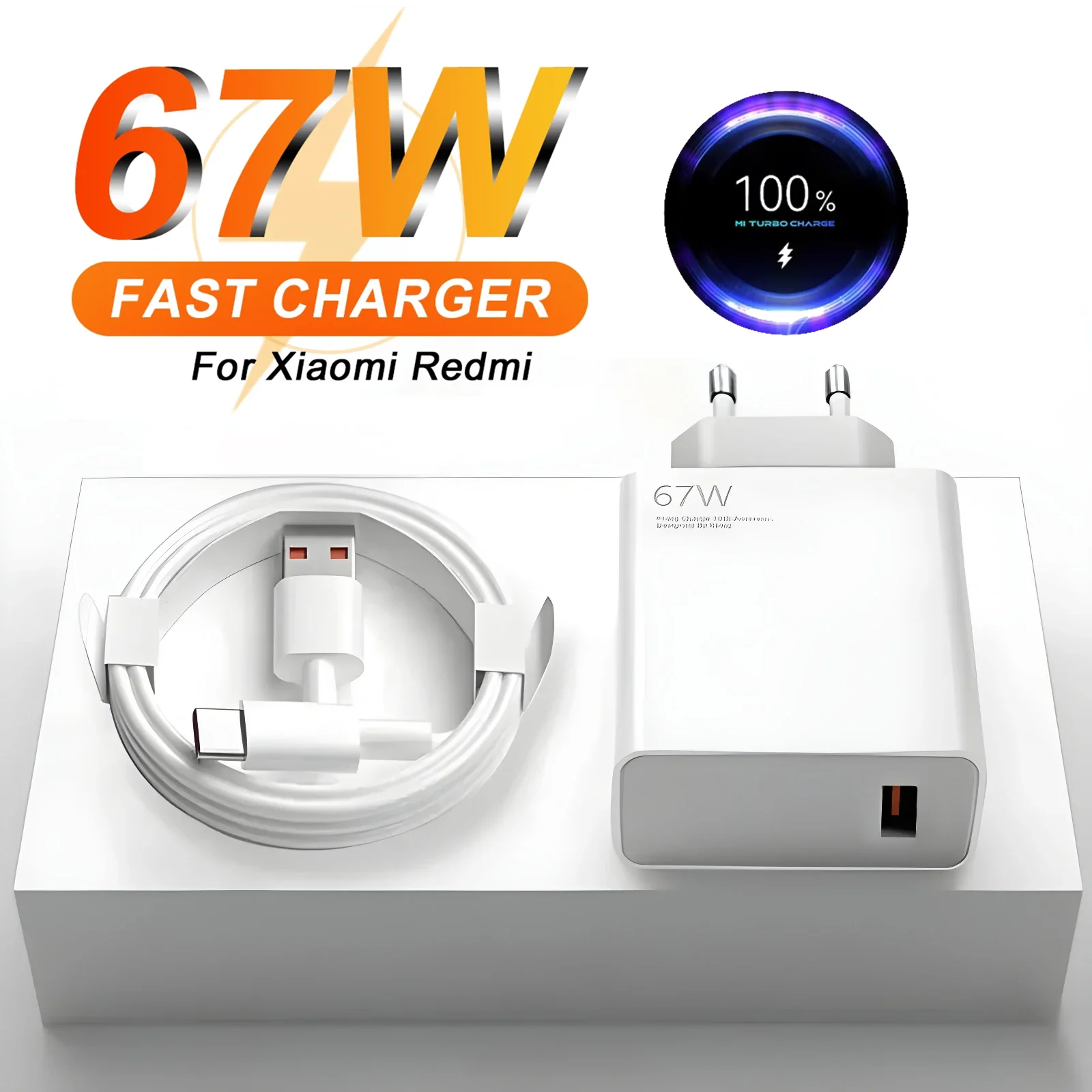 6A 67W Ultra Fast Charger Cable for Xiaomi 11 12 Lite 13T Redmi Note 10 11T 12T 13 POCO X3 X4 F4 Quick Charging Type C USB Cable