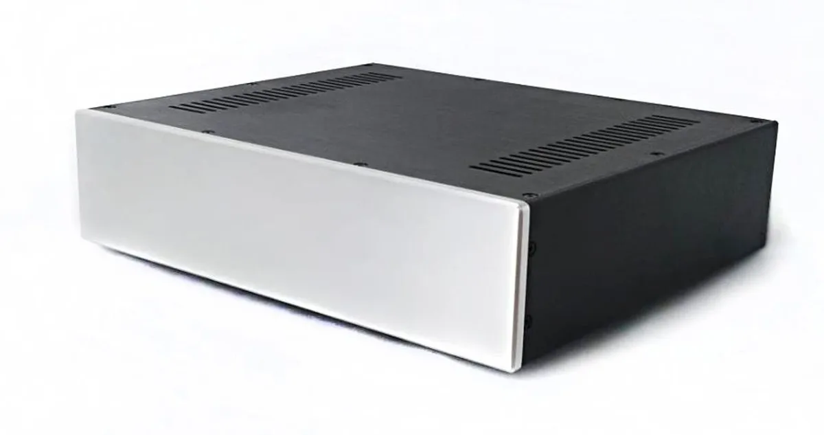 BZ3609 All-Aluminum Preamplifier Chassis DIY Audio Amplifier Enclosure Box Integrated Amp Case