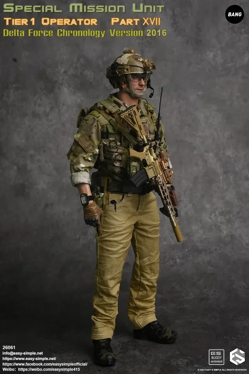 In Stock Easy&Simple 26061 CAG Delta Special Forces 1/6 Action Figure Model Toys Gifts