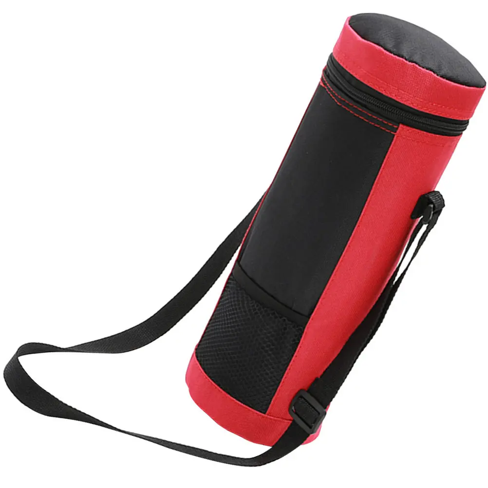 

Premium Outdoor Wine Cooler Bag Oxford Cloth Heat Resistant Lining Portable Wine Bottle Pouch Insulated Storage Tote for Beach