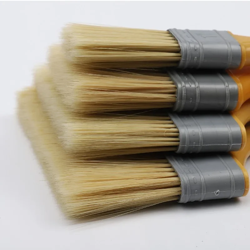 Plastic Handle Paint Brushes 1/2/4/5 Inch for Wall and Furniture Paint Tool Set Painting Brushes Artist Paint Brushes