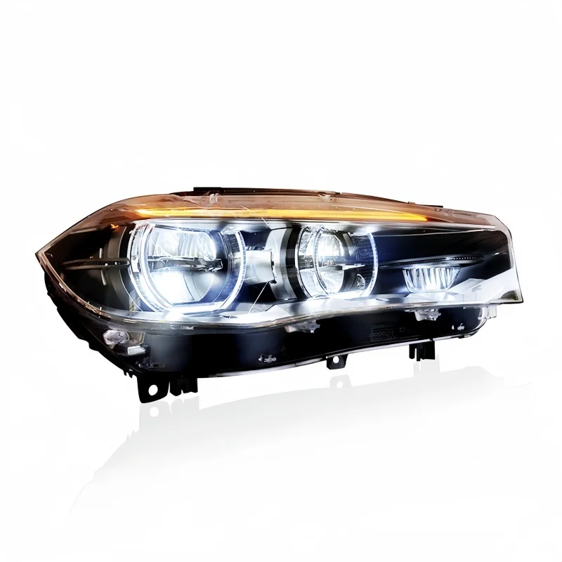 Suitable for 14 X5 F15 Xenon to LED Headlight Assemblies, Upgraded From Mid-range to High-end 63117381140/63117442649