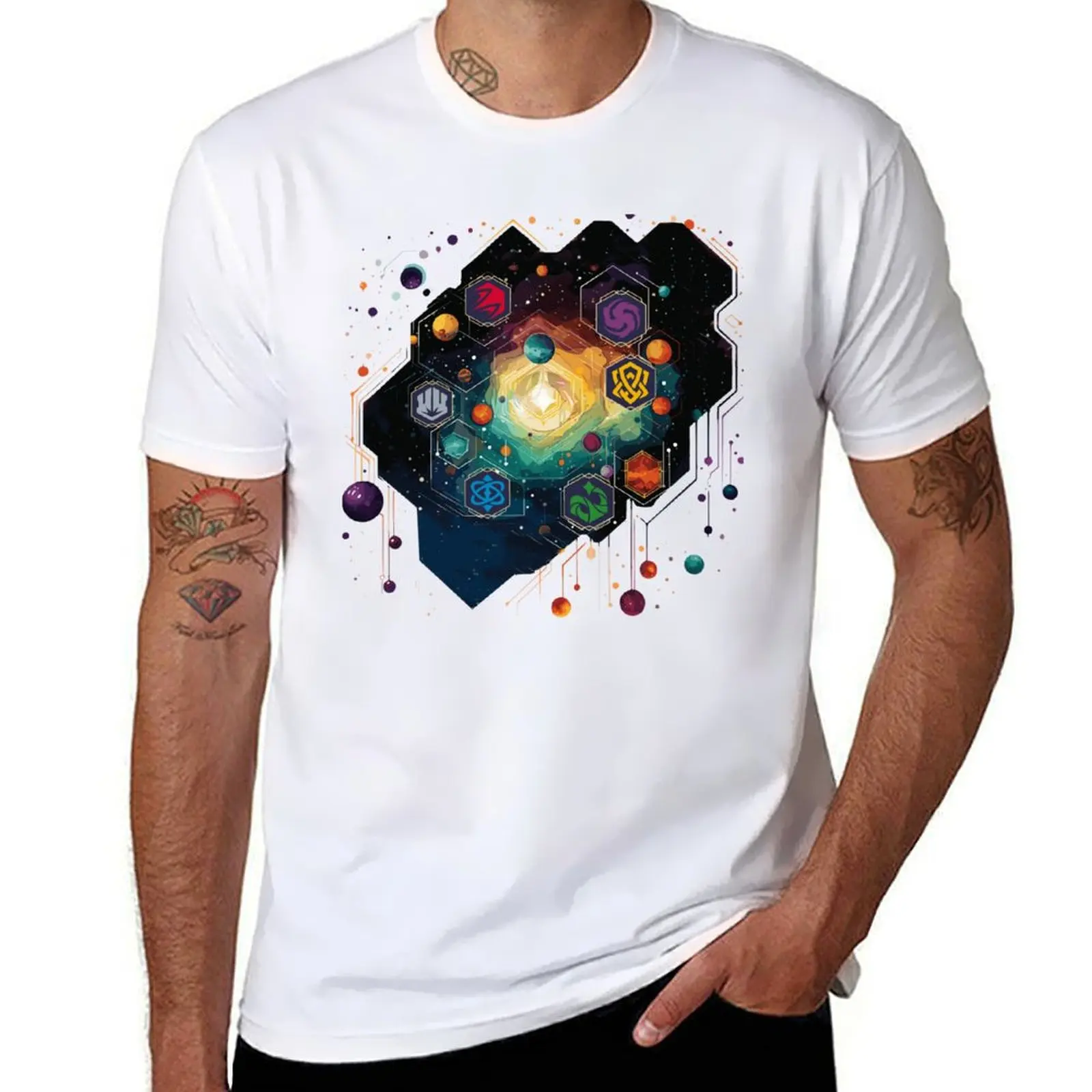 

Lorcana Unofficial Inkblot Design T-Shirt anime t shirts oversize t shirt man casual T-Shirt