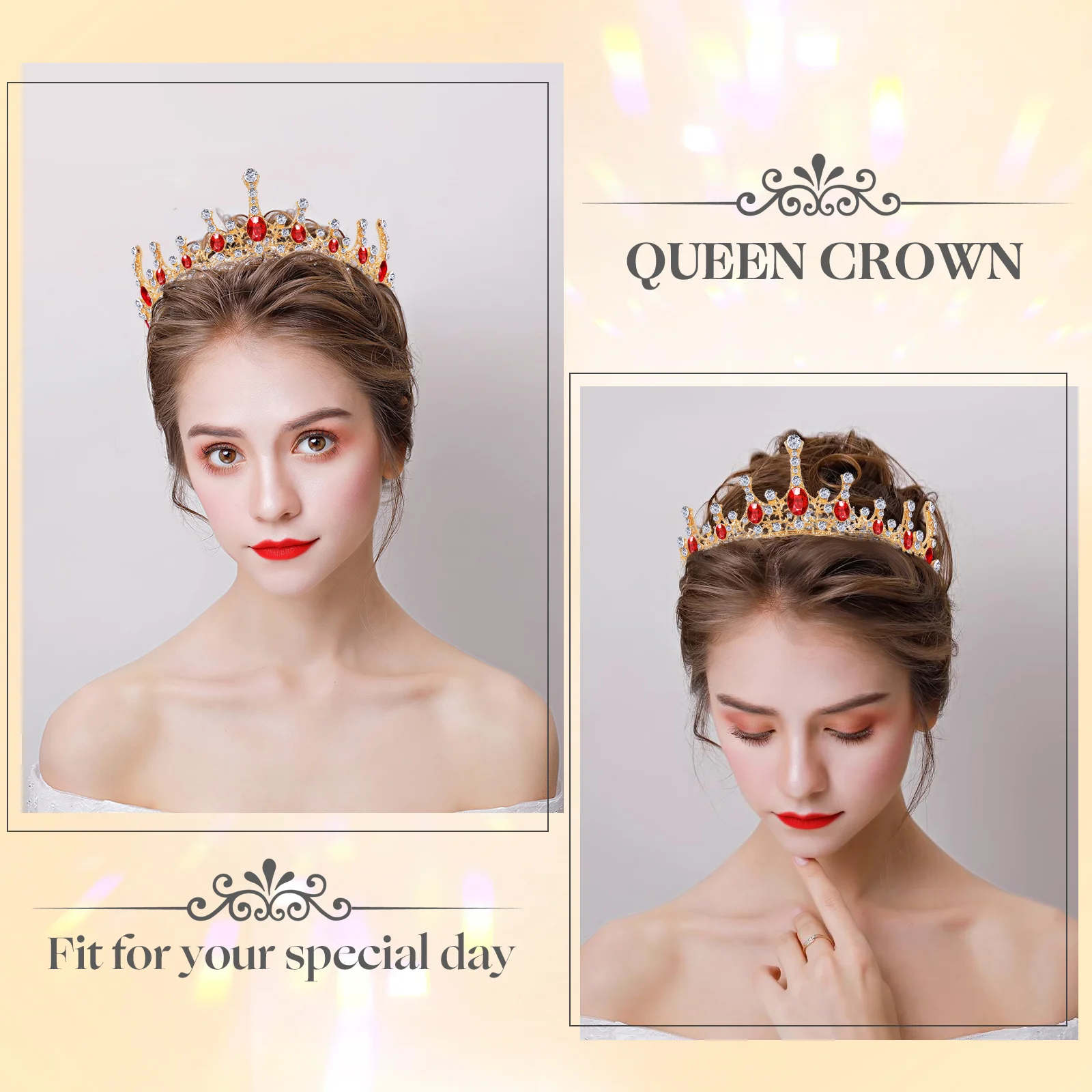 Headwear Decoration Wedding Hair Accessories Bridal Crown Pearl Bridesmaid Headpiece Wearing Headband Dress Popular Exquisite