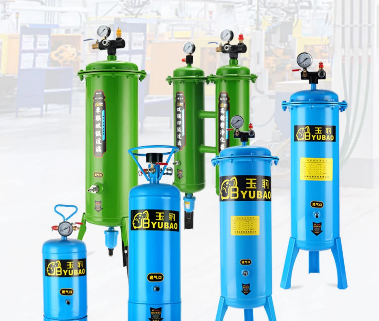 

Air pump piston compressor oil-water separator compressed air purifier spray painting water removal precision filter