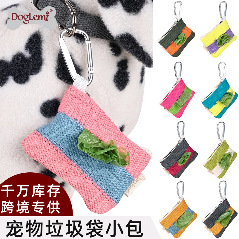 

Dog leash bag Dog potty pickup tool Portable cleaning bag