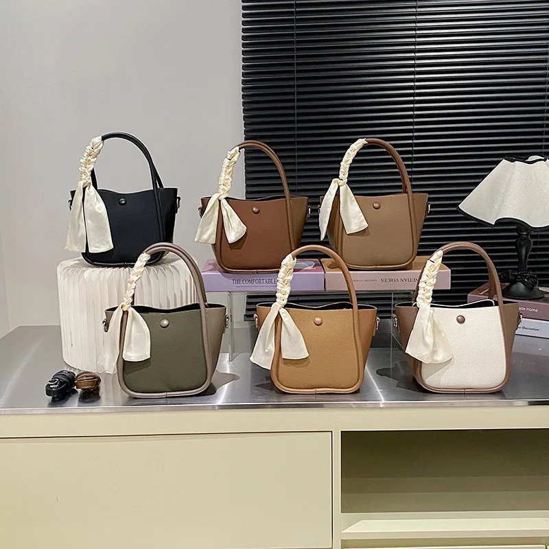 

2025 New Casual Crossbody Bag for Women, Genuine Leather Multi-way Shoulder Purse, Large Capacity Work Tote for Office & Commute