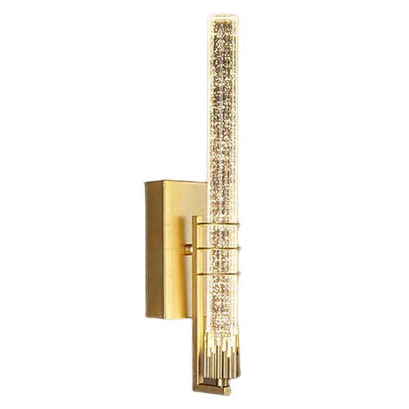 

A03F-Wall Lamps Modern Bubble Crystal Indoor Lighting For Living Room Bedroom Study Background Wall Sconces Light