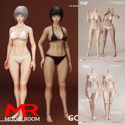 True1Toys GC3026 EC3025 EC3026 EC3027 EC3028 1/6 Scale Female Joint Body 12'' Soldier white light wheat Action Figure Body Doll