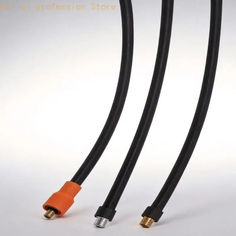 Gewinde-Luftfüllschlauch für Auto-Motorrad-Fahrradreifen mit Kupfer-Aluminium-Anschluss, PVC-Materialrohr, 30 Länge H8WE – Detail 2