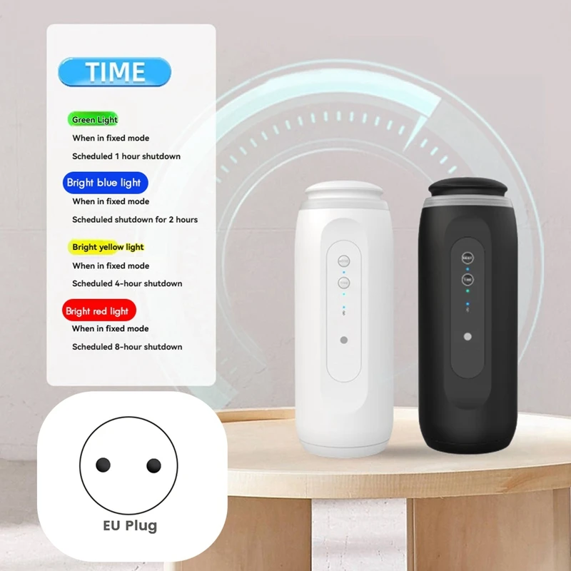 TKOH-300M3 tomada de parede difusor de aroma com sensor luz noturna inteligente bluetooth app difusor de fragrância plugue da ue