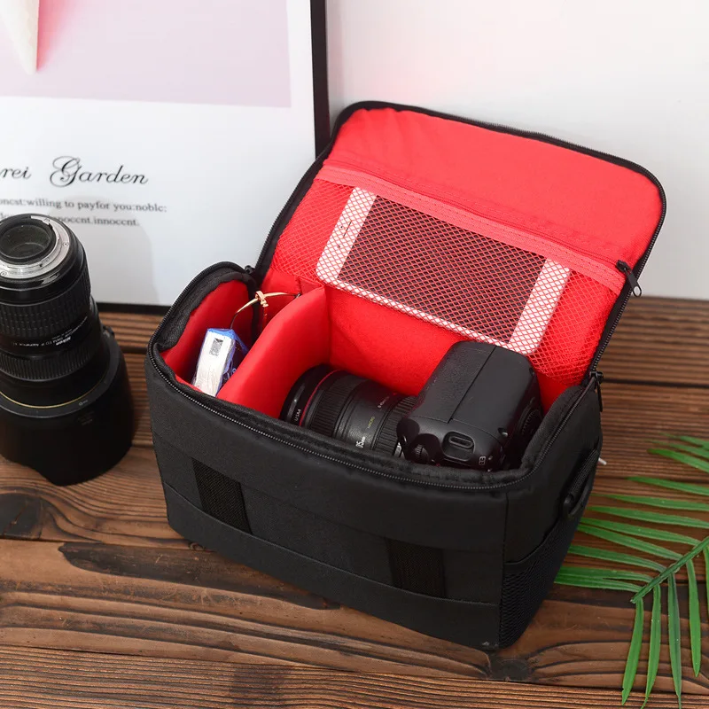 Wodoodporna kamera torba etui na ramię dla Sony Alpha A6500 A6300 A6000 A5100 A5000 NEX-7 NEX-6 NEX-5T NEX-5 HX400 HX300 zdjęcie torba