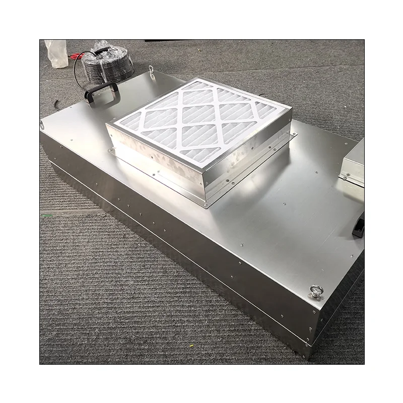 Low Noise Ffu Laminar Air Flow With Hepa Filter Fan Filter Unit ISO/ CE Standard Modular Clean Room