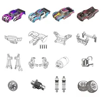 MJX Hyper Go H16H 16208 16209 16210 Modified Accessories Differential Shock Absorber Tire Bumper Gear 1/16 RC Car Spare Parts