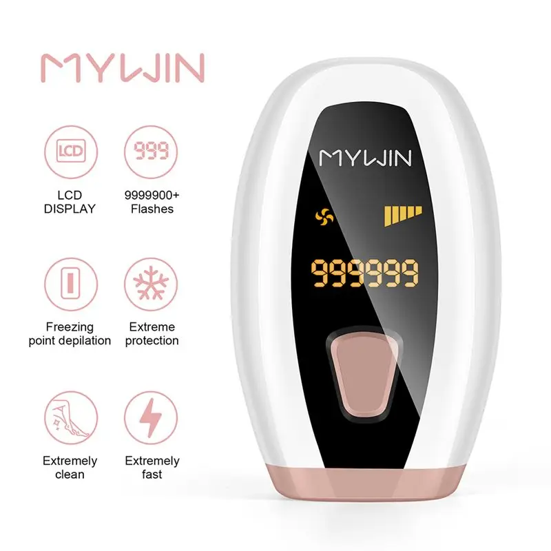 [UPUP]MYWIN 1 Set IPL Laser-Epilator Household Laser-Epilator Freezing Point Hair Removal Instrument EU Plug