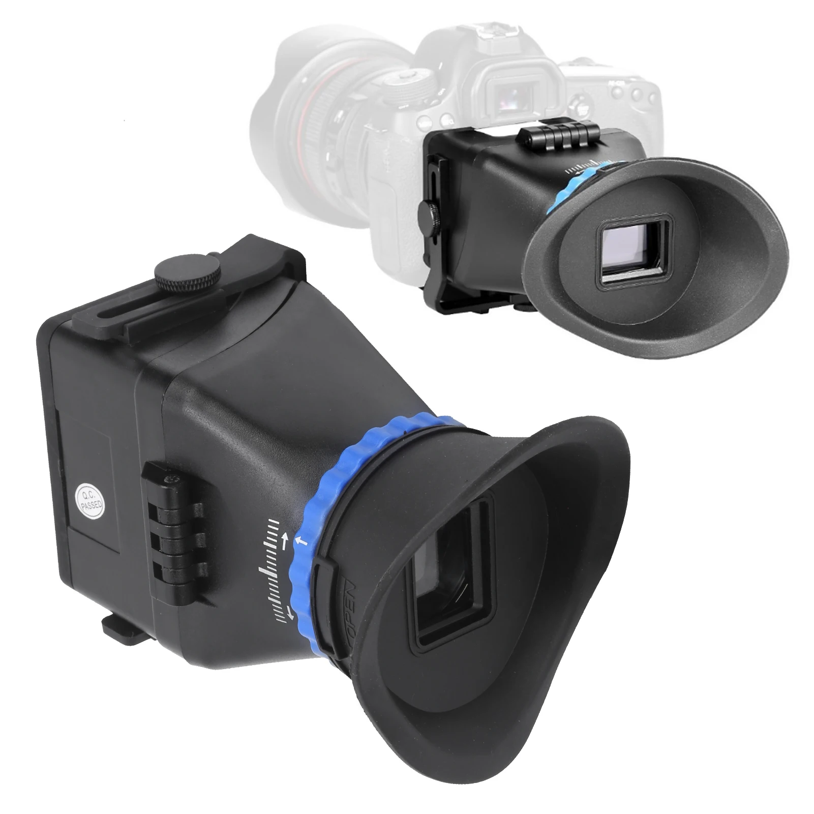 ST‑1 Camera Screen Viewfinder for Camera Camcorder with 3in/3.2in Screen SLR Viewfinder new