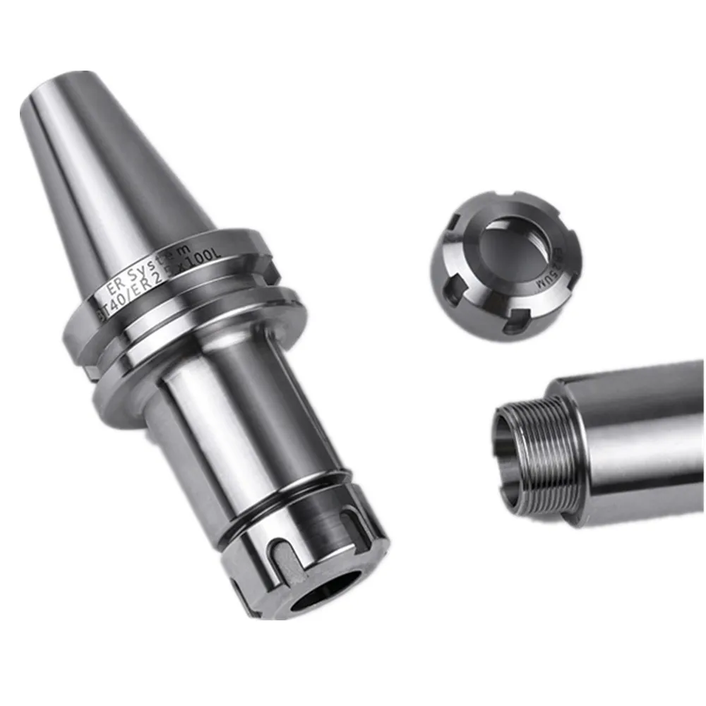 

BT30 BT40 ER16 ER20 ER25 ER32 ER40-70L 100L BT ER Высокоточный хвостовик ножа для держателя инструмента шпинделя обрабатывающего центра с ЧПУ