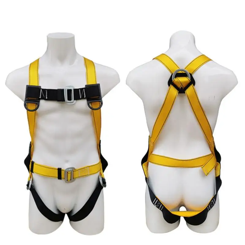 Aerial Work Safety Belt Full Body Five Point Harness Safety Rope for Outdoor Climbing Training Construction Protection Equipment