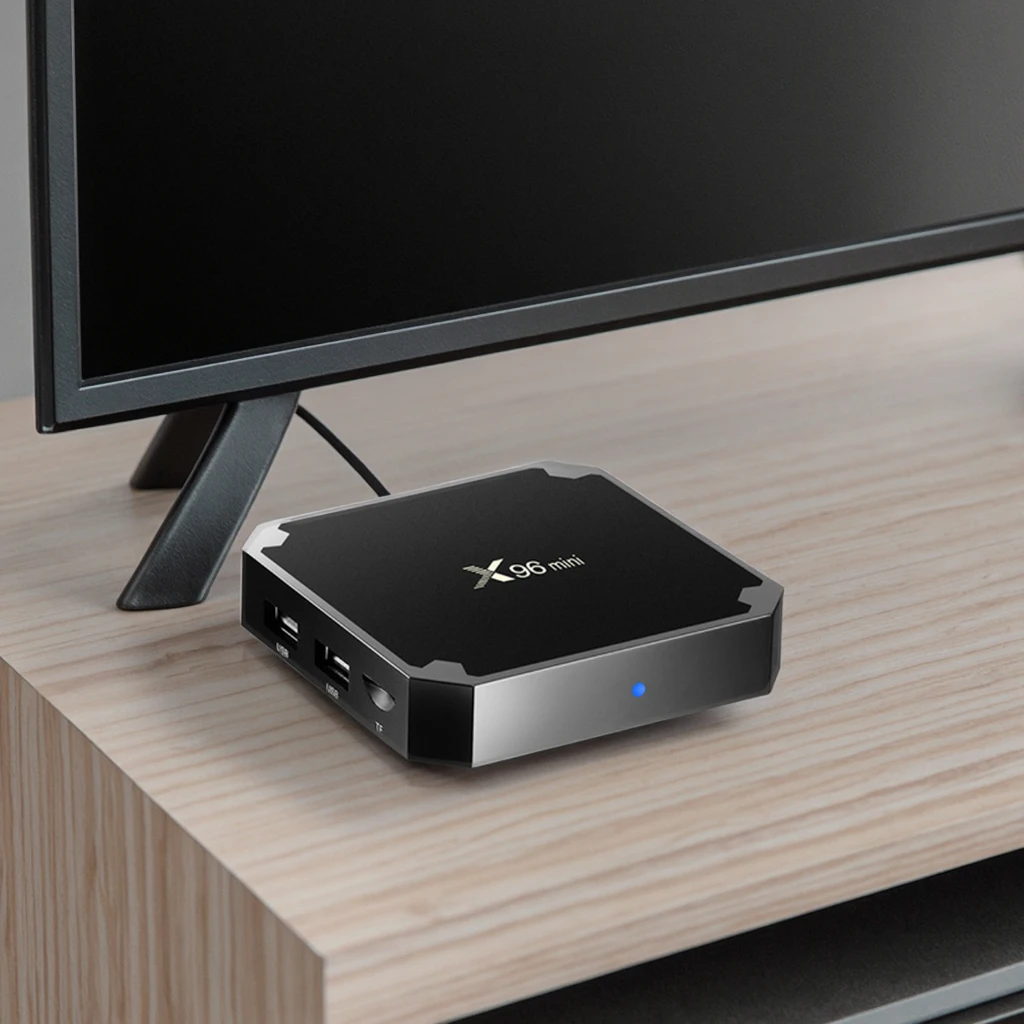 x96 mini smart tv box android 11.0 amlogic 2.4g/5g wifi support 4k h.265 hevc av1 hdr10+ x96mini portable smart tv box