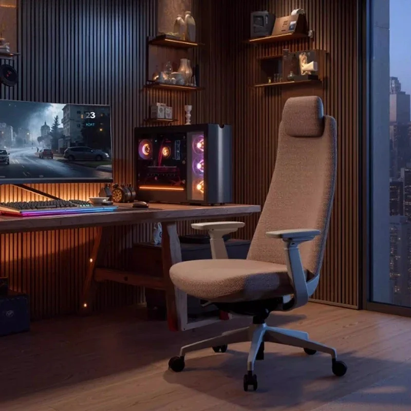 Swivel Mobile Computer Office Chair High Back Nordic Recliner Ergonomic Office Chair Armchair Gamer Chaise De Bureaux Furniture