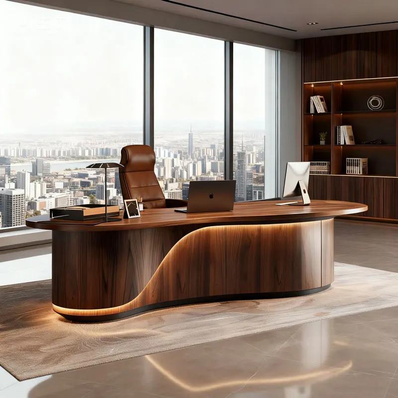 *Modern Luxury Executive Office Desk Eco-friendly Durable Office Furniture  Commercially Designed Executive Desk