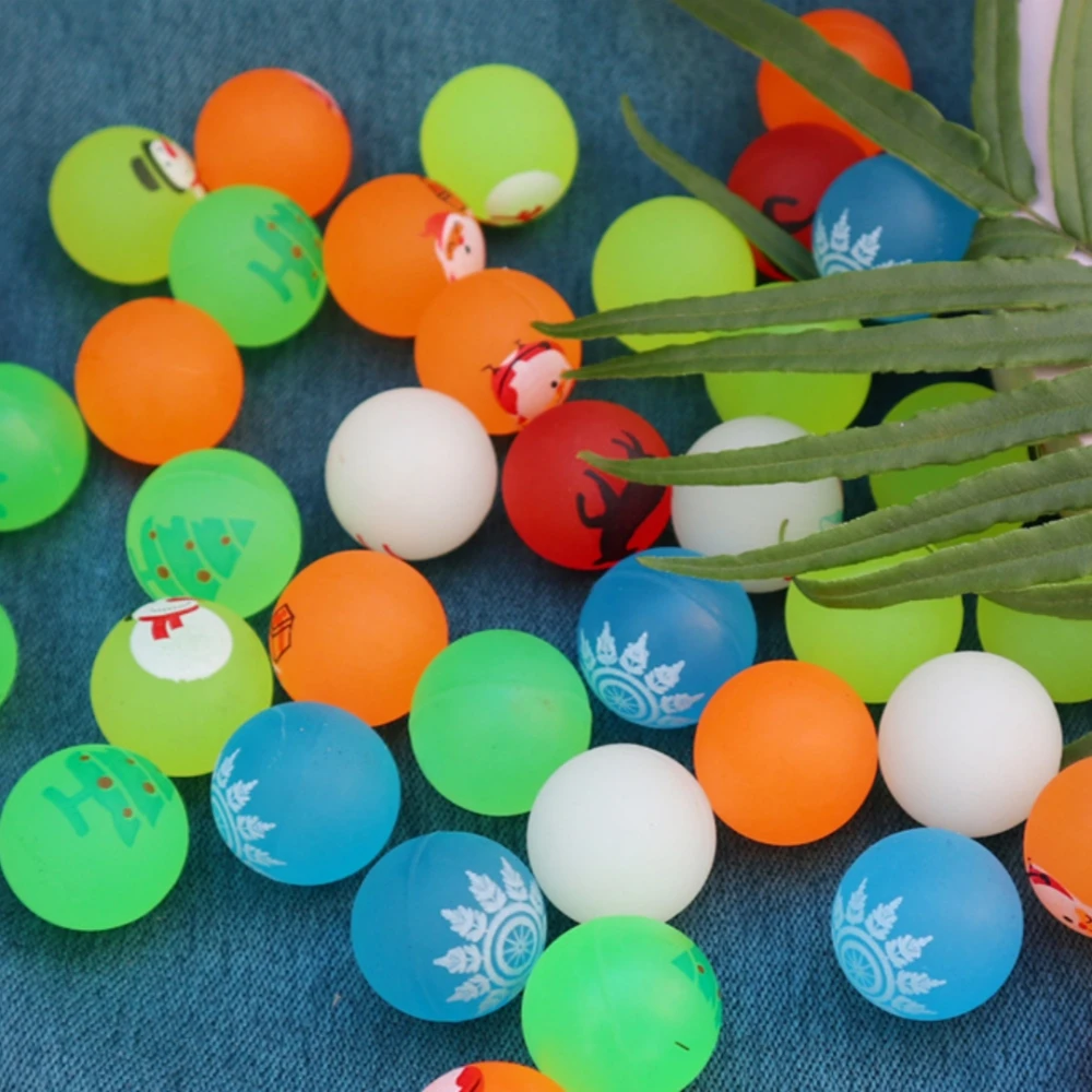 6/12/18/24 قطعة عيد الميلاد الصغيرة موضوع نمط تمتد الكرة لعبة لعيد الميلاد السنة الجديدة كرنفال لوازم الحفلات هدية حشو جائزة #4