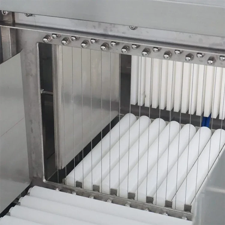 High Quality Electric Cheese Cutter Machine Industrial Luncheon Meat Tofu Mozzarella Cheese  Dicer Slicing Machine