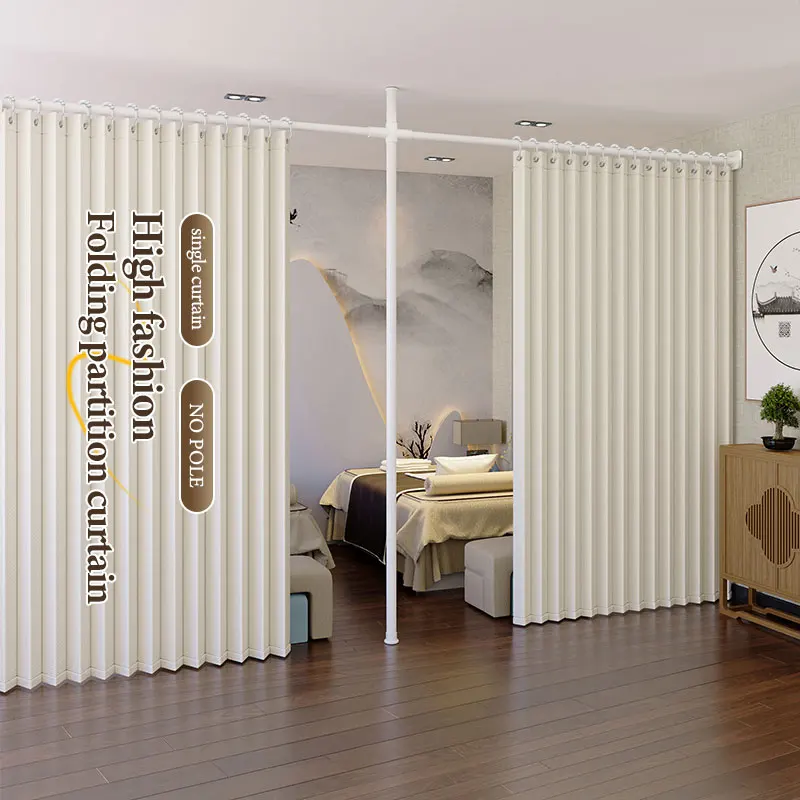 Foldable Divider Curtain Thermal Insulation Energy Saving Block Heat Cold Exchange with Hooks for Front Door Winter Air Conditio