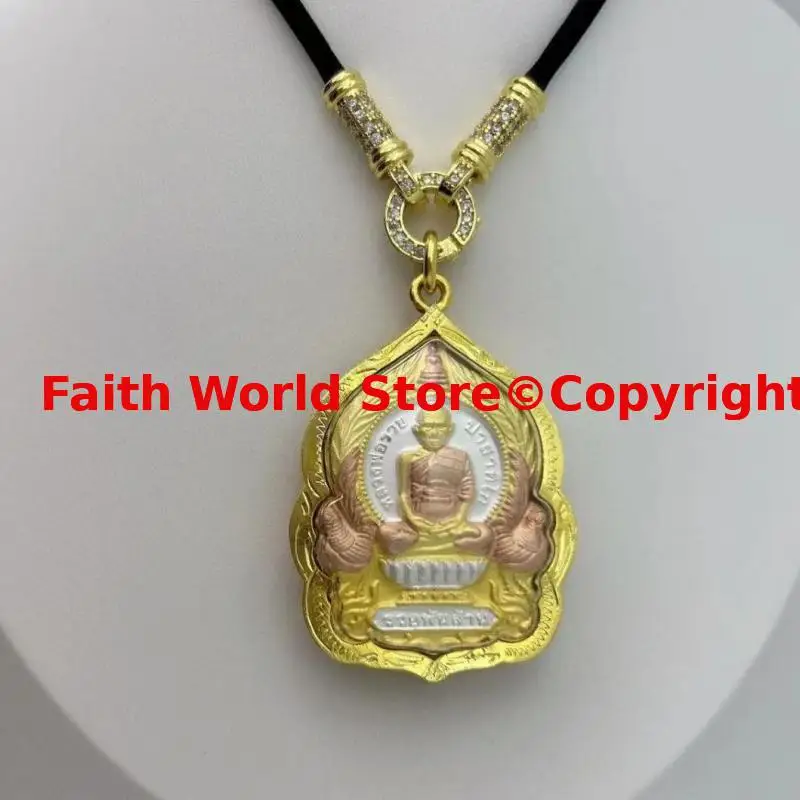 special offer # Thailand temple Luang Pu Tim God of wealth Buddha figure Pendant Amulet Bring good luck Recruit wealth money